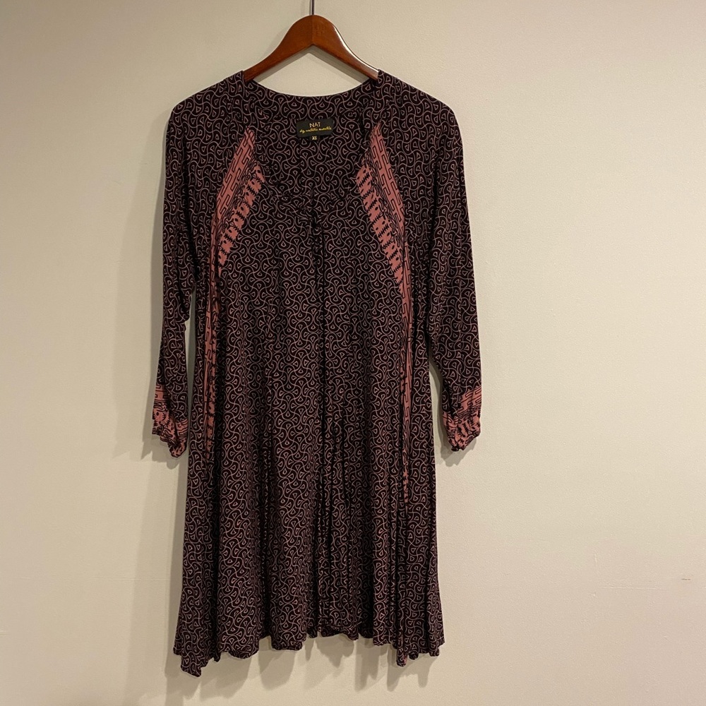 Nat by Natalie Martin Fiore Short Dress Printed